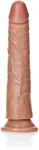 דילדו ריאליסטי Slim בגוון Tan עם בסיס ואקום – RealRock 3