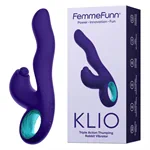 ויברטור ראביט עם טפיחות סגול – FemmeFunn 10