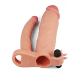 שרוול הארכה רוטט כפול לפין פלז׳ר אקס-טנדר – LoveToy 5