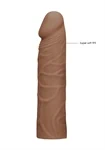 שרוול הארכה ריאליסטי 16.8 ס״מ – RealRock 3