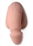 תותב ריאליסטי רך Strap-U בגוון טבעי – XR Brands 2