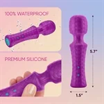 ויברטור מיני Wand סגול – FemmeFunn 4