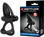 טבעת רוטטת כפולה Vibration Cock Ring – Pretty Love 8