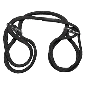 אזיקי קשירה BDSM מכותנה לידיים ולקרסוליים – Doc Johnson