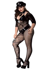 תחפושת שוטרת סקסית XL/XXL – Paris Hollywood