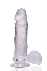 דילדו ריאליסטי Jelly 21 ס״מ עם בסיס ואקום – Real Size Jelly