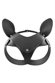 מסכת חתול - Catwoman מעור טבעוני מתכווננת – Cat Mask מבית Fetish Tentation