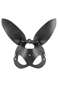 מסכת באני BDSM מעור טבעוני מתכווננת – Bunny Mask מבית Fetish Tentation