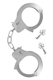 אזיקי מתכת לפרקי הידיים – Metal Wrist Cuffs מבית Fetish Tentation