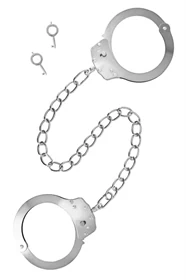 אזיקי מתכת לקרסוליים – Metal Ankle Cuffs מבית Fetish Tentation