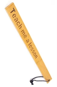 משוט סקס במבוק להצלפה GIVE ME A LESSON