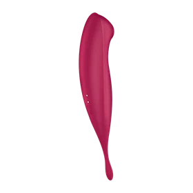 SATISFYER Twirling pro plus - סטיספייר ויברטור יונק+רטט חיצוני+אפליקציה