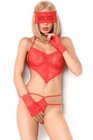 BODY 3 PCS CR3882 ROUG - אדום