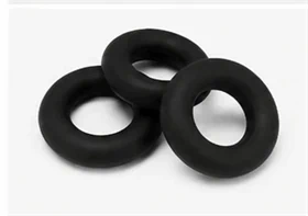 סט 3 טבעות קורינג (Cock Ring) מסיליקון שחור – S / M / L