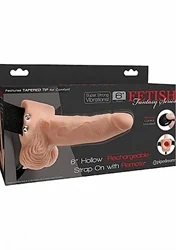 FETISH סטראפ און חלול לגבר 15 ס"מ נטען אלחטי