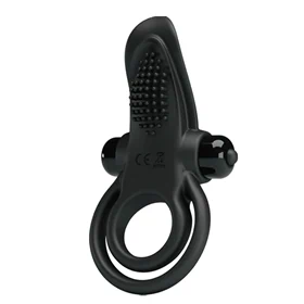טבעת רוטטת כפולה Vibration Cock Ring – Pretty Love