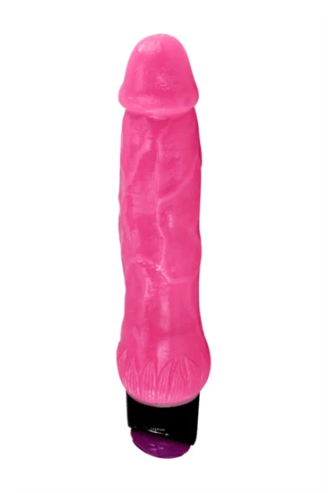 דילדו ריאליסטי רוטט Colorful Sex Experience ורוד – BAILE