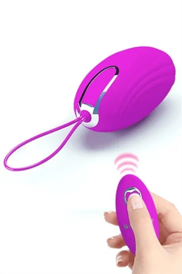 ביצה רוטטת אלחוטית 12 מצבים JACQUELINE - נטען USB