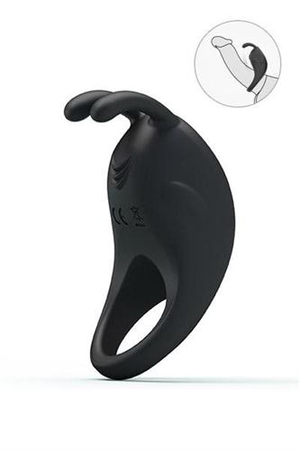 PRETTY LOVE RABBIT VIBRATOR טבעת רטט לזוג 7 מצבי רטט - נטען