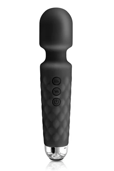 ויברטור מיקרופון עוצמתי 20 מהירויות נטען YOBA USB שחור