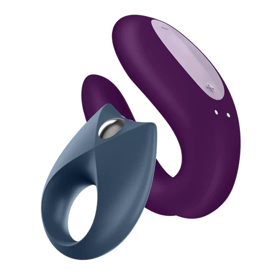 SATISFYER - PARTNER BOX 2 - ערכת ויברטורים זוגיים נשלט אפליקציה