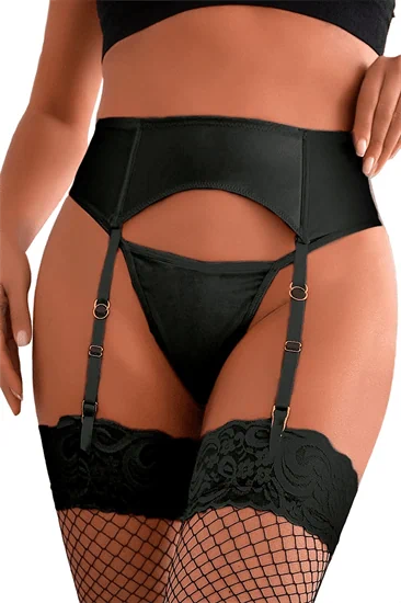 חגורות כתפיות עם תוספות wetlook.