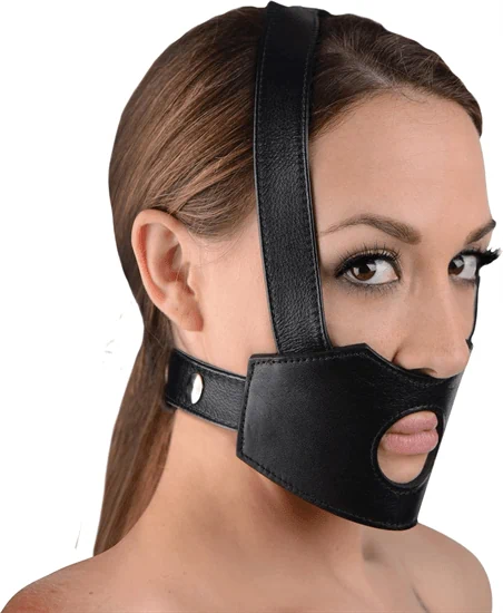 רתמת פנים BDSM לדילדו Face Fuk II – Master Series