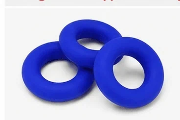 סט 3 טבעות קורינג (Cock Ring) מסיליקון כחול – S / M / L